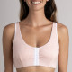 Brassière en Coton Bio "Lison" [ROSE chiné]