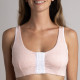 Brassière en Coton Bio "Lison" [ROSE chiné]