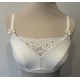 Soutien-gorge Coton Bio " Nathalie " Ivoire