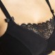 Soutien-gorge Coton Bio " Nathalie " Noire