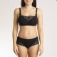 Soutien-gorge Coton Bio " Nathalie " Noire